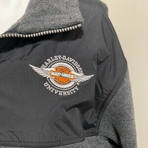 Rare Harley-Davidson University Fleece Jacket – Unisex/Men’s Small